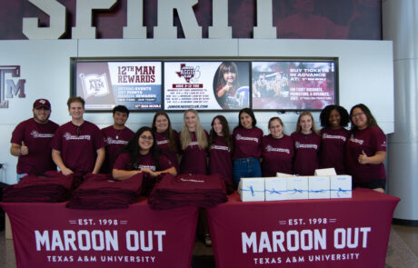 Maroon Out Volleyball