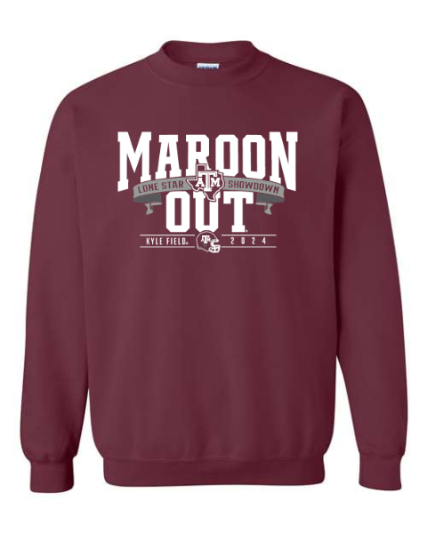 Maroon Out 2024 Crewneck